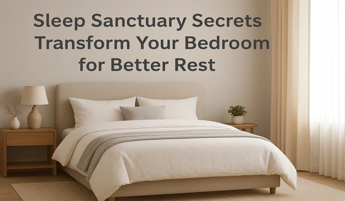 Sleep Sanctuary Secrets Transform Your Bedroom For Better Rest