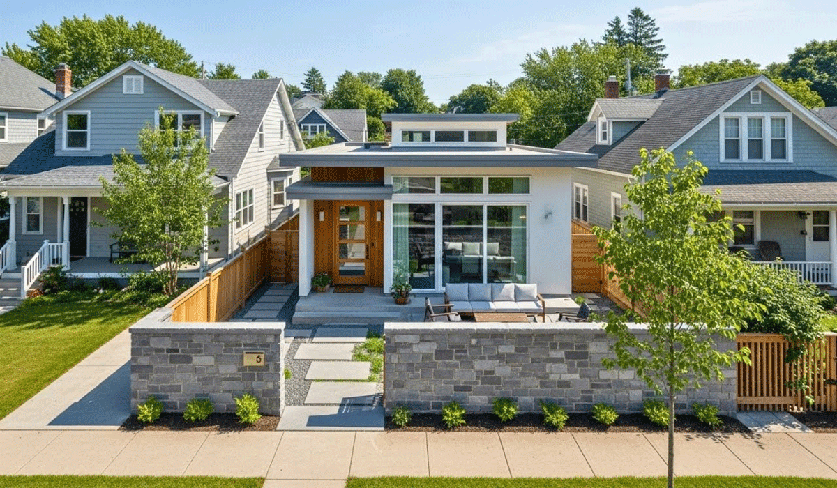 Comfortable Living In The City, Comfortable Small House