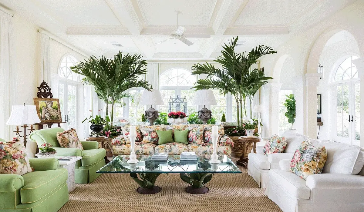 Cool and calming tropical home interior ideas